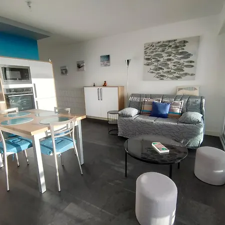 4 Pers, Terrasse, Parking, Animaux Admis, A 50m De La - Fr-1-323-449 Apartment Saint-Hilaire-de-Riez